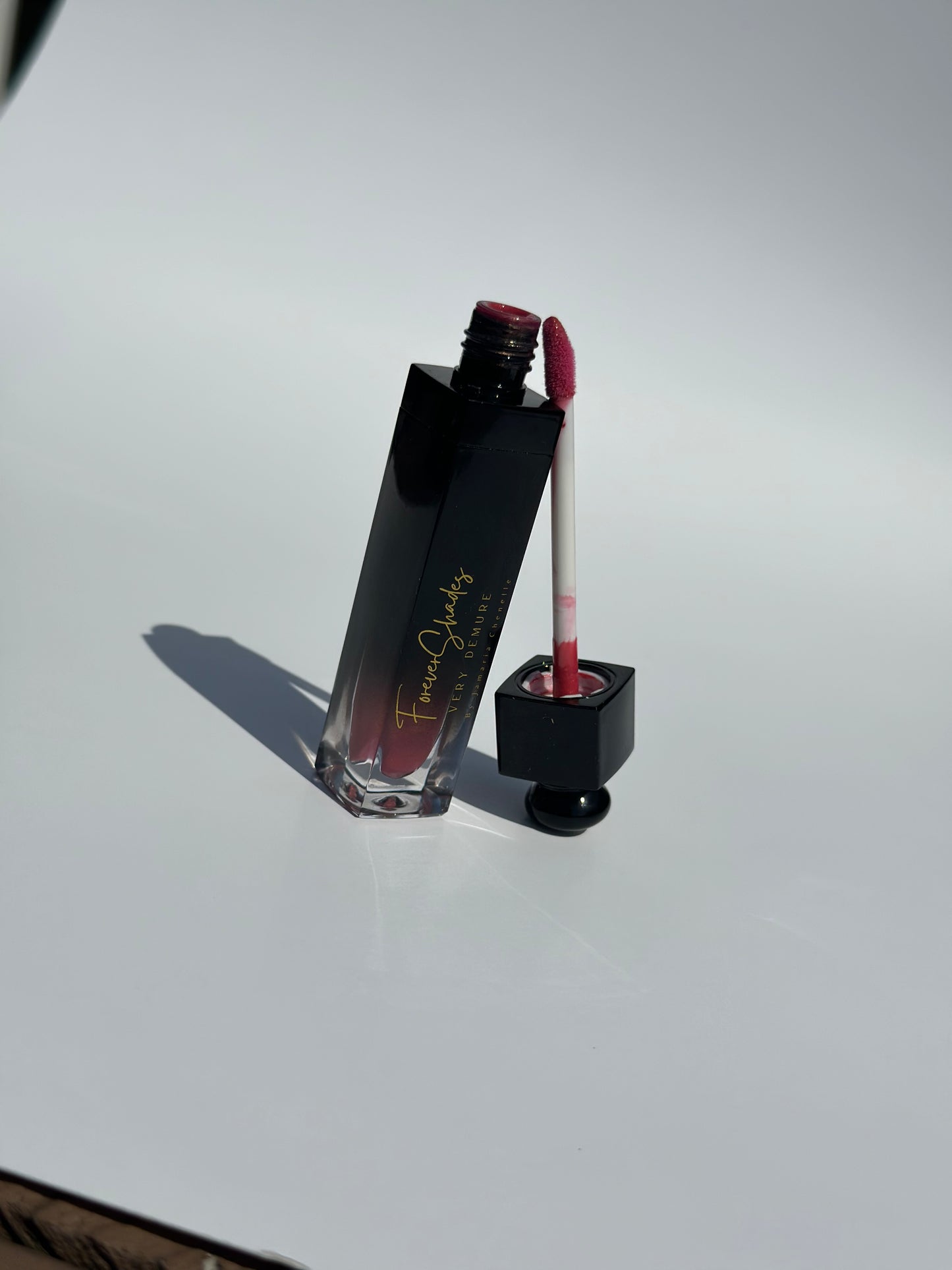 Florence Lip Gloss – Deep Fuchsia Pink Shimmer Gloss | Very Demure Collection