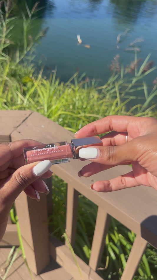 SKIN Deep Brown Nude Lip Gloss – Pigmented Gloss for All Skin Tones